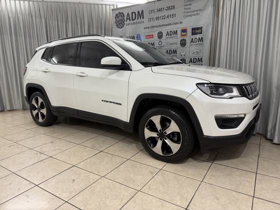 JEEP COMPASS 2.0 16V FLEX LONGITUDE AUTOMÁTICO JEEP COMPASS 2.0 16V FLEX LONGITUDE AUTOMÁTICO